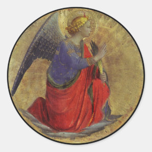 Sticker Rond Ange d'annonce par ATF Angelico