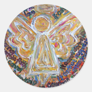 Sticker Rond Ange du cancer du sud-ouest