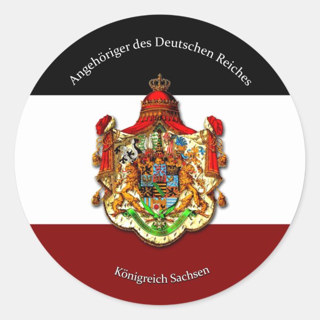 Sticker Rond Angehöriger des Deutschen Reiches (Devant)