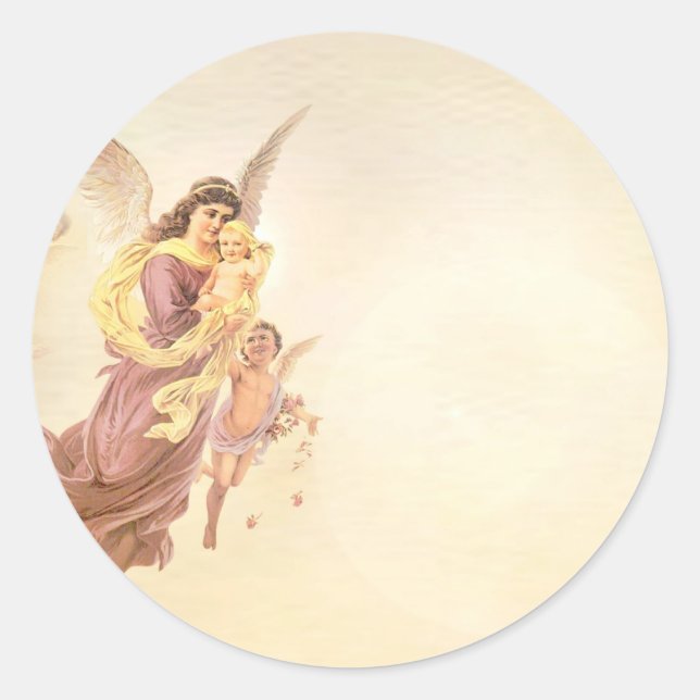 Sticker Rond Angel (Devant)