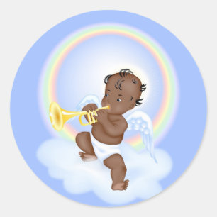 Sticker Rond Angel