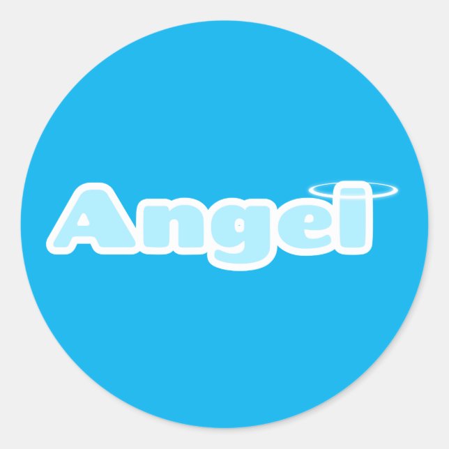 Sticker Rond Angel (Devant)