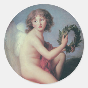 Sticker Rond Angel