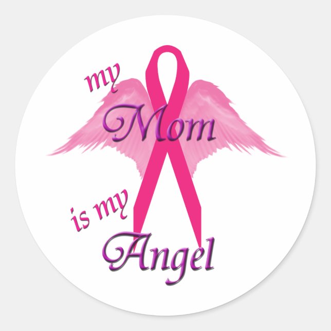 Sticker Rond Angel Maman (Devant)
