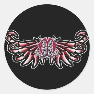 STICKER ROND ANGLAIS !