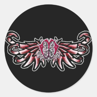 STICKER ROND ANGLAIS !