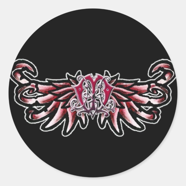 STICKER ROND ANGLAIS ! (Devant)