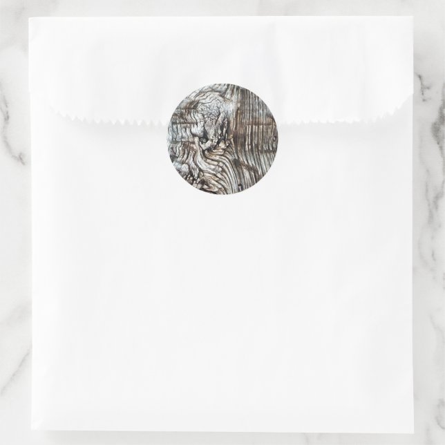 STICKER ROND ANGLETERRE ANCIENNE (Sac)
