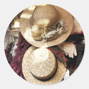 STICKER ROND ANGLETERRE VICTORIENNE