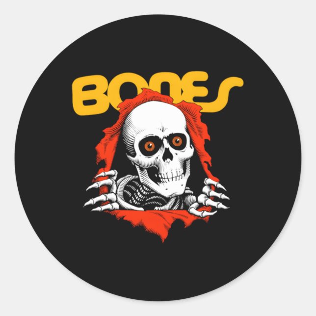 Sticker Rond Animal Chin L'Avez-Vous Vu (Devant)