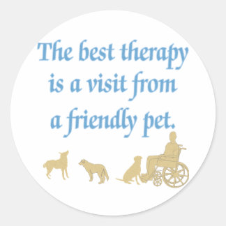 Sticker Rond Animaux de compagnie