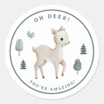 Animaux de la forêt Récompense pour l'enseignant C