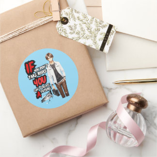 STICKER ROND ANIME