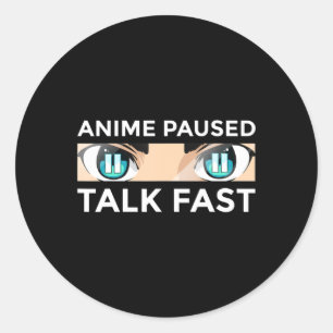 Sticker Rond Anime Art Pour Hommes Femmes Ados Filles Anime Mer