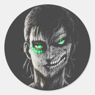 Sticker Rond Anime Manga Funny mignonne Japon Otaku