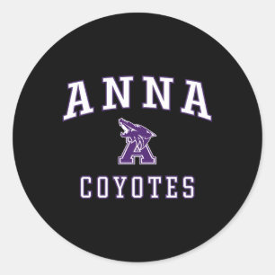 Sticker Rond Anna High School Coyotes C1