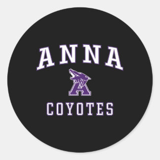 Sticker Rond Anna High School Coyotes C1