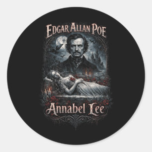 Sticker Rond Annabel Lee