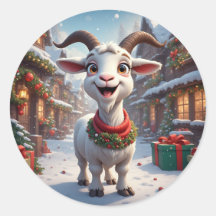 🎄 Année de la Chèvre 2027 Idée cadeau de Noël 🐐