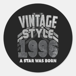 Sticker Rond Année De naissance Année De naissance