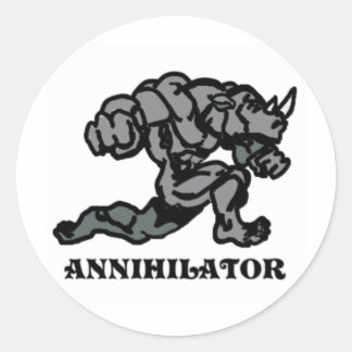 STICKER ROND ANNIHILATEUR
