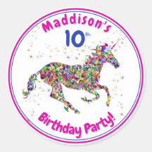 Anniversaire de la licorne