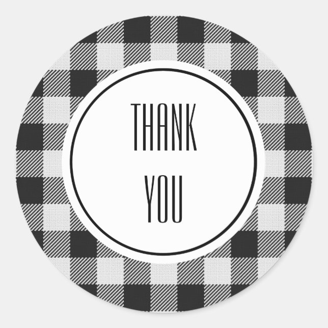 Sticker Rond Anniversaire du buffle noir (Devant)