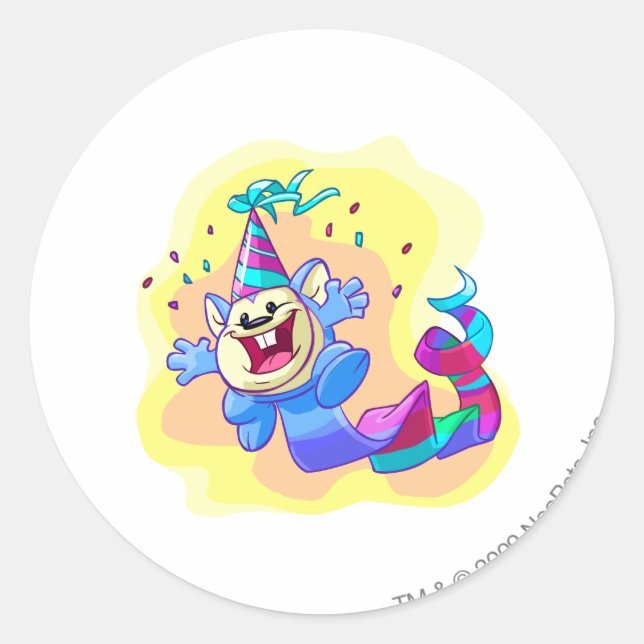 Sticker Rond Anniversaire Meerca (Devant)