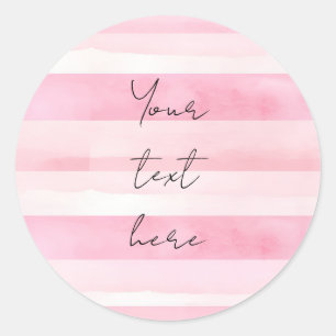 Sticker Rond Anniversaire personnalisé, Baby Shower, Mariage,