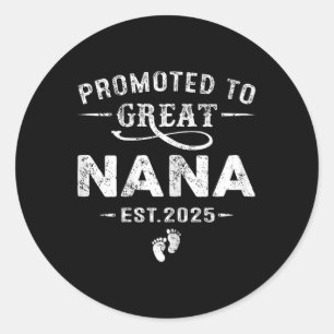 Sticker Rond Annonce De Grossesse À Great Nana Est 2025