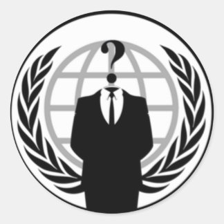 Sticker Rond Anonywear