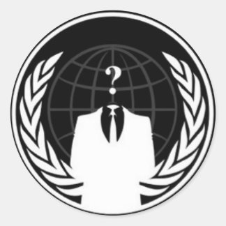 Sticker Rond Anonywear