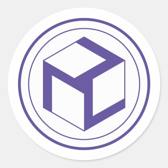 Sticker Rond Antahkarana féminine - Yin Antahkarana (Devant)