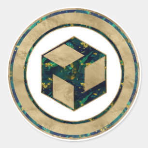 Sticker Rond Antahkarana masculin - Yang Antahkarana