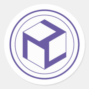 Sticker Rond Antahkarana - Yin femelles Antahkarana