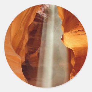 Sticker Rond Antelope Canyon Arizona