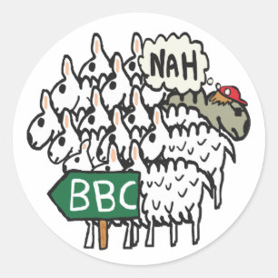 Sticker Rond Anti BBC