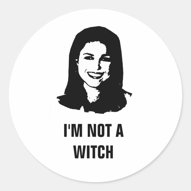 Sticker Rond Anti-Christine O'Donnell (Devant)