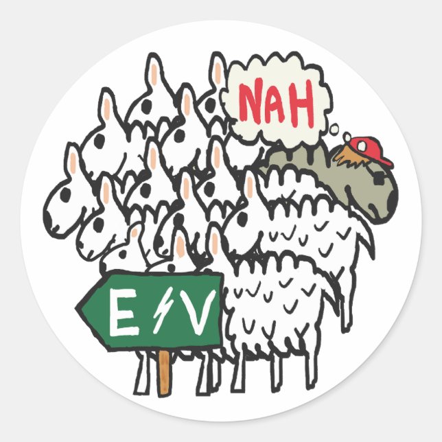 Sticker Rond Anti EV (Devant)