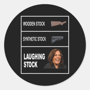Sticker Rond Anti-kamala Harris Objet de rire Drôle Républicain
