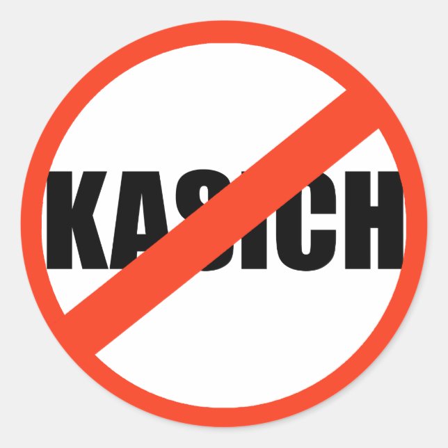 STICKER ROND ANTI-KASICH (Devant)