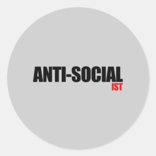 Sticker Rond Anti-Obama - Anti-socialiste 2