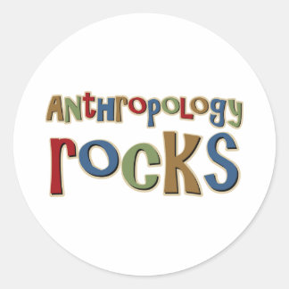 Sticker Rond Antrhopologie Rocks