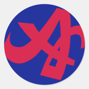 Sticker Rond aokimono. petits symboles type2
