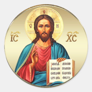 Sticker Rond ap. J.-C. 001 - Jésus-Christ