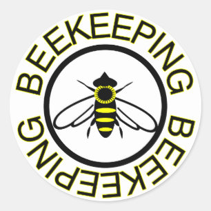 Sticker Rond Apiculture