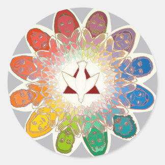 Sticker Rond Apostolique