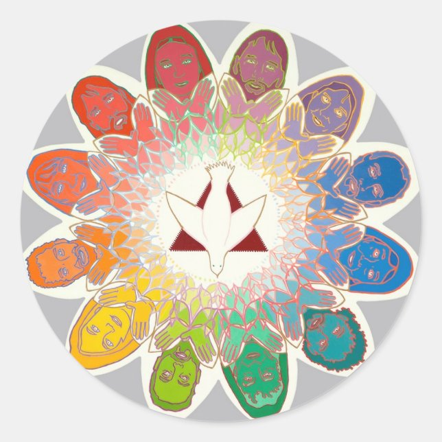 Sticker Rond Apostolique (Devant)