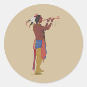 Sticker Rond Appel de l'amour
