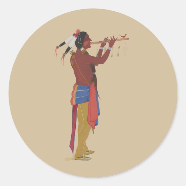Sticker Rond Appel de l'amour (Devant)